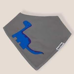 NWT Wool + Pepper Co. Unisex Baby Dinosaur Cotton Bandana Bib
